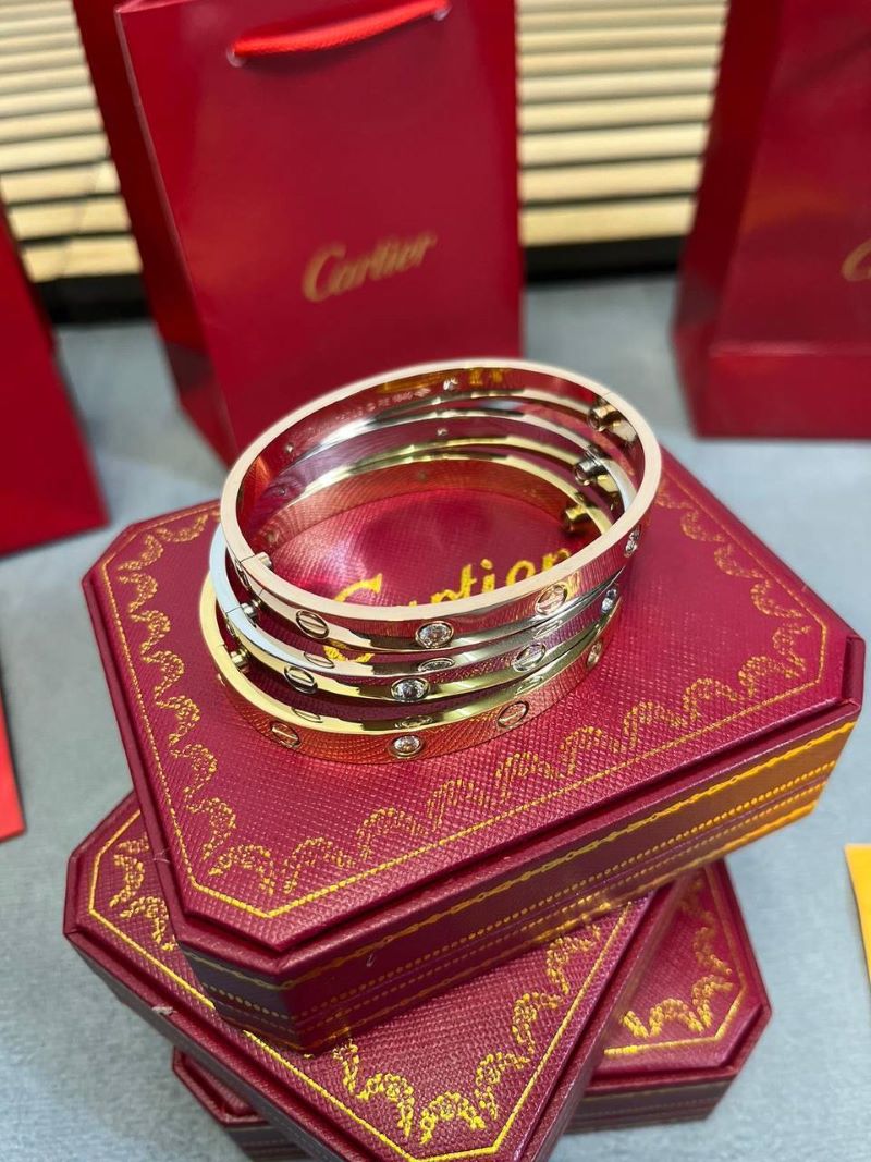 CARTIER & LV BANGLE WITH FULL PACKING - Image 2