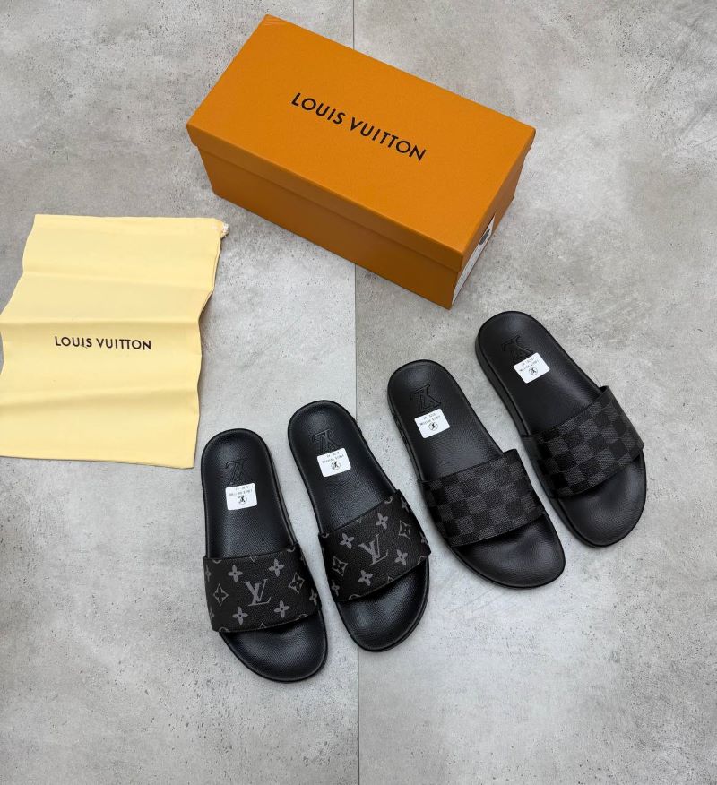 MENS LOUIS VUITTON SLIDERS