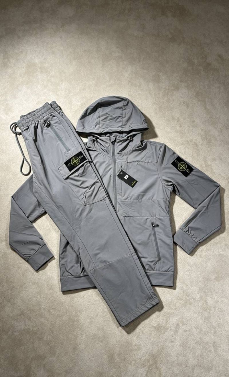 Stone Island Style Windbreaker Tracksuit Set - Image 2