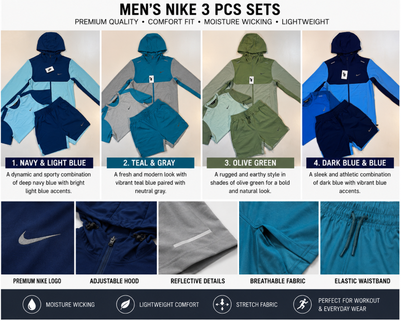 MEN'S NIKE 3 PCS SETS