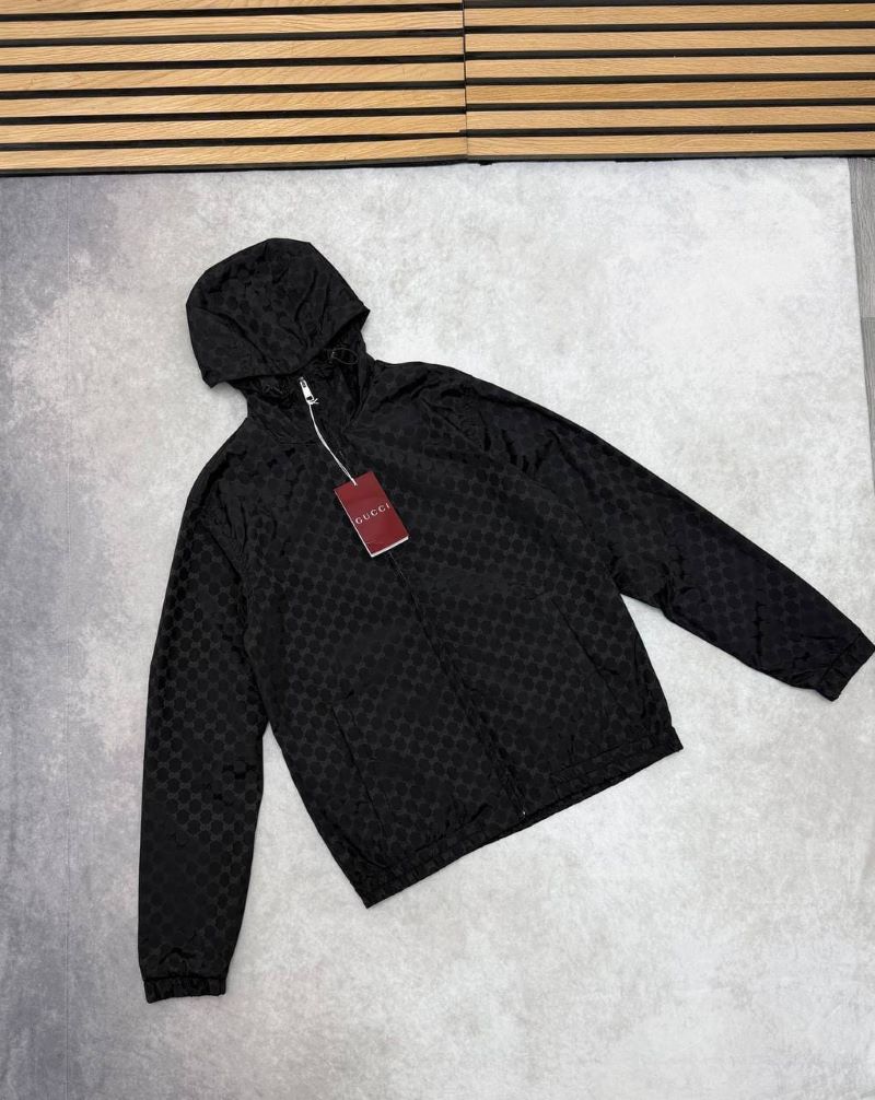 SUPER CLONE GUCCI GG NYLON JACQUARD ZIP JACKET - Image 2