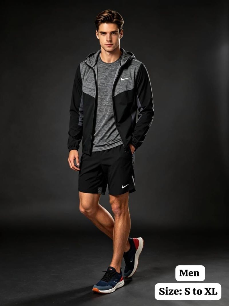 Men's Nike 3-Piece Activewear Tracksuit Set - Image 5