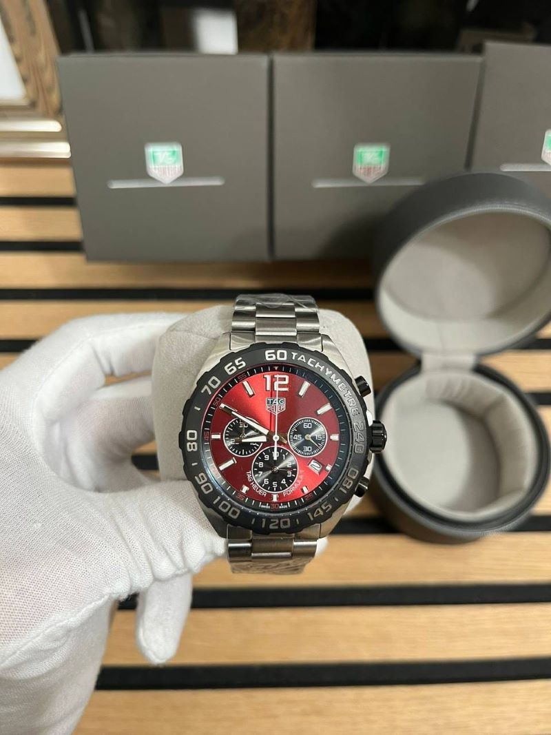 MENS TAG HEUR WATCHES COME WITH BOX - Image 5