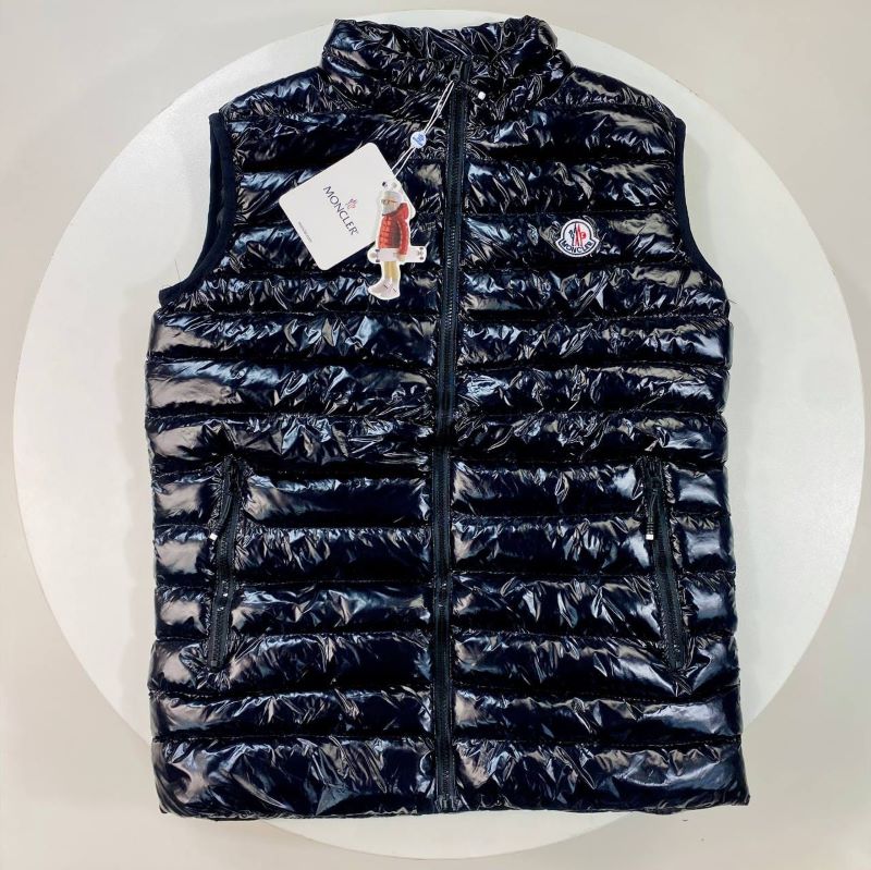 Moncler Shiny Down Gilet Vest - Image 2