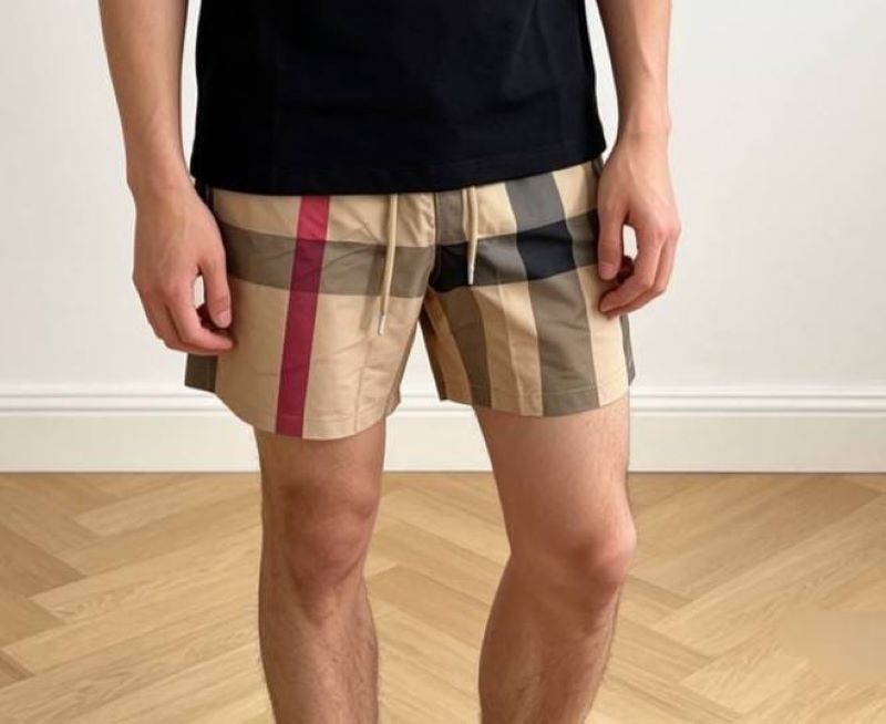 Burberry Vintage Check & Pink Accent Shorts - Image 3