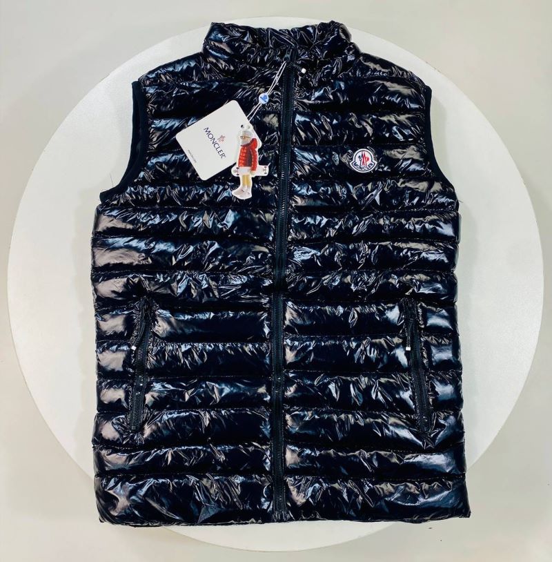 Moncler Shiny Down Gilet Vest - Image 3