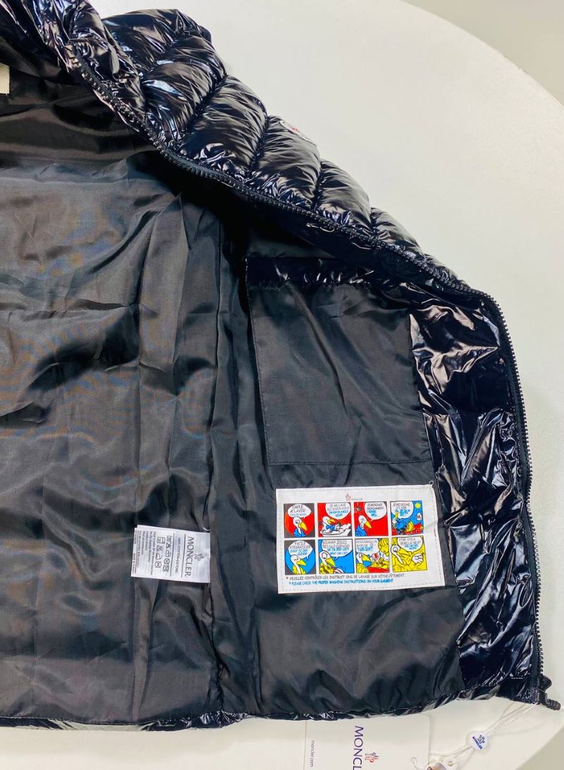 Moncler Shiny Down Gilet Vest - Image 5