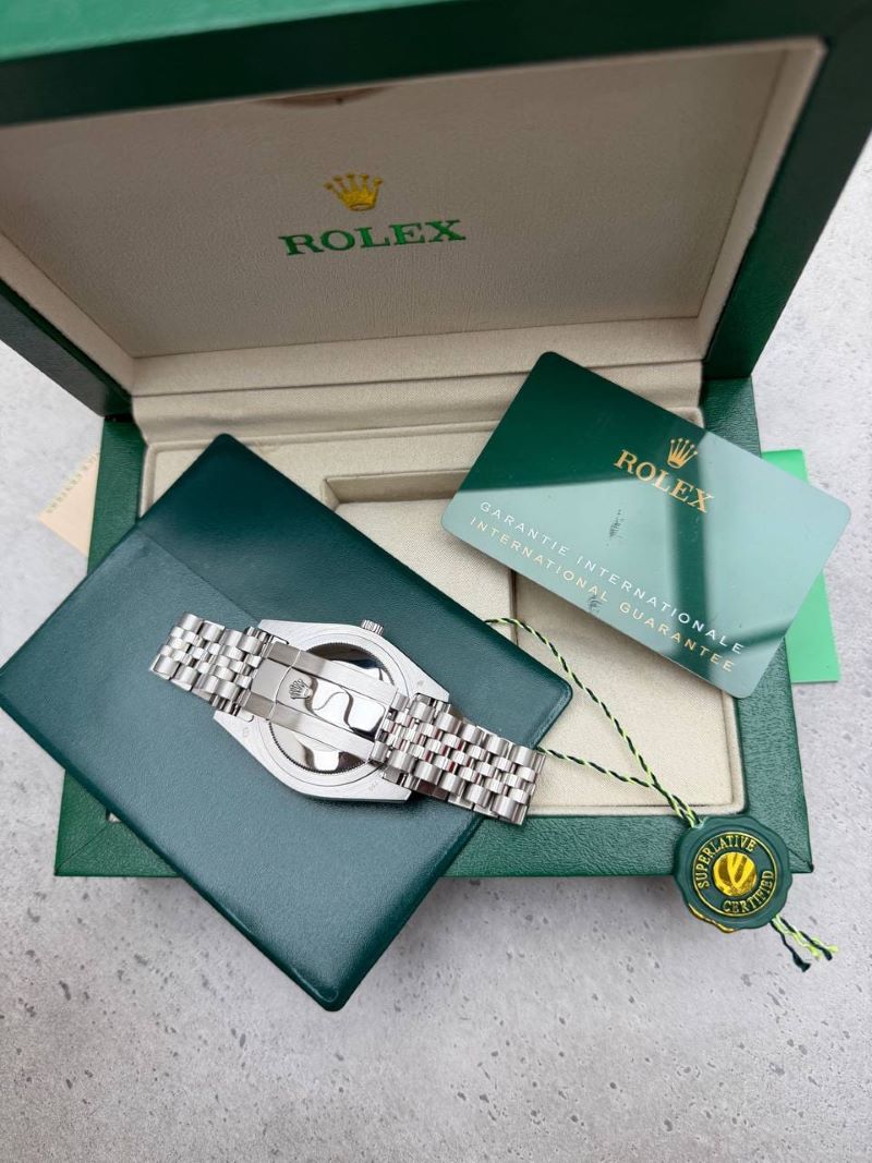 Super Clone Men's Rolex Datejust 41 Stainless Steel Watch Collection - Image 7